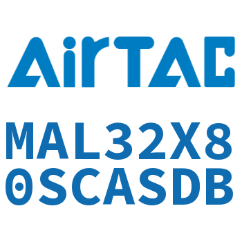 铝合金迷你气缸 MAL32X80SCASDB