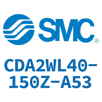 Axial pedestal type standard cylinder-CDA2WL40-150Z-A53