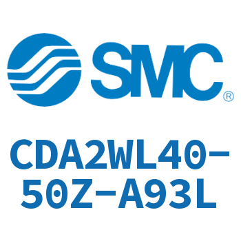 Axial pedestal type standard cylinder-CDA2WL40-50Z-A93L