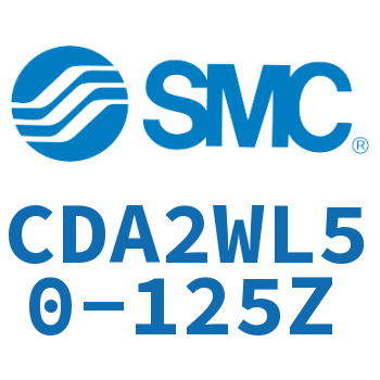 Axial pedestal type standard cylinder-CDA2WL50-125Z