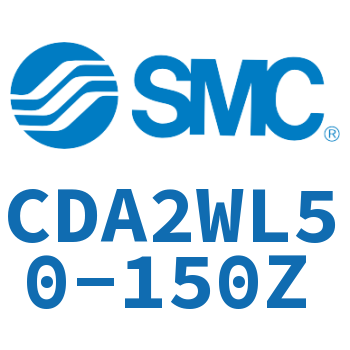 Axial pedestal type standard cylinder-CDA2WL50-150Z