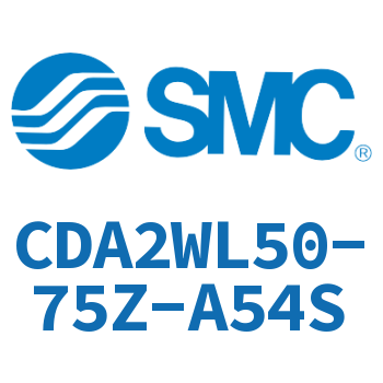 Axial pedestal type standard cylinder-CDA2WL50-75Z-A54S