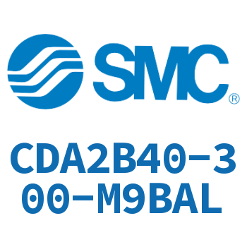 Standard cylinder-CDA2B40-300-M9BAL