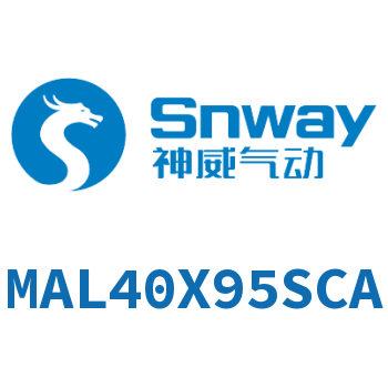 铝合金迷你气缸 MAL40X95SCA