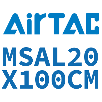 Front single acting mini cylinder-MSAL20X100CM