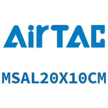 Front single acting mini cylinder-MSAL20X10CM