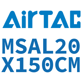 Front single acting mini cylinder-MSAL20X150CM