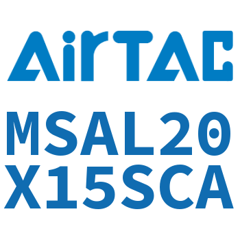 Front single acting mini cylinder-MSAL20X15SCA