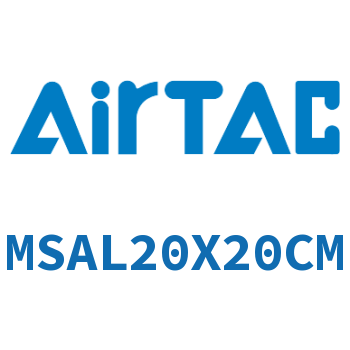 Front single acting mini cylinder-MSAL20X20CM