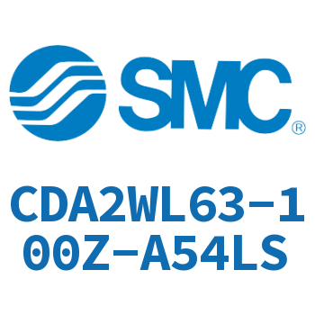 Axial pedestal type standard cylinder-CDA2WL63-100Z-A54LS