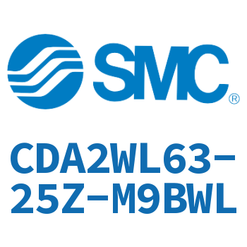 Axial pedestal type standard cylinder-CDA2WL63-25Z-M9BWL