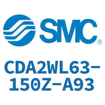 Axial pedestal type standard cylinder-CDA2WL63-150Z-A93