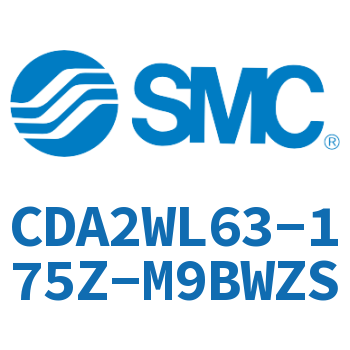 Axial pedestal type standard cylinder-CDA2WL63-175Z-M9BWZS