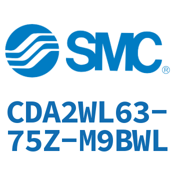 Axial pedestal type standard cylinder-CDA2WL63-75Z-M9BWL