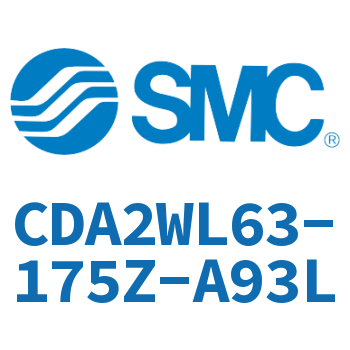 Axial pedestal type standard cylinder-CDA2WL63-175Z-A93L