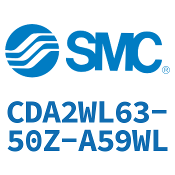 Axial pedestal type standard cylinder-CDA2WL63-50Z-A59WL