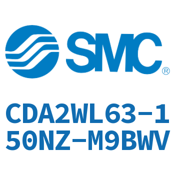 Axial pedestal type standard cylinder-CDA2WL63-150NZ-M9BWV