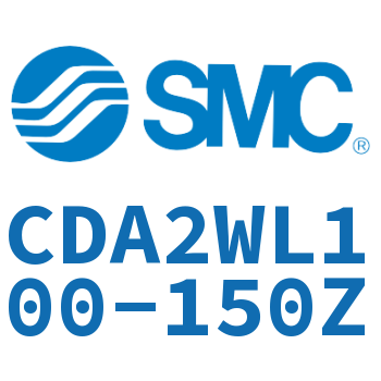 Axial pedestal type standard cylinder-CDA2WL100-150Z