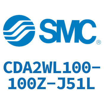 Axial pedestal type standard cylinder-CDA2WL100-100Z-J51L