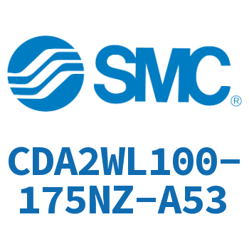 Axial pedestal type standard cylinder-CDA2WL100-175NZ-A53