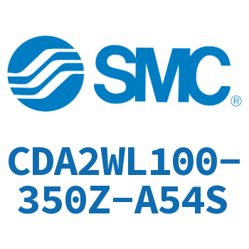 Axial pedestal type standard cylinder-CDA2WL100-350Z-A54S