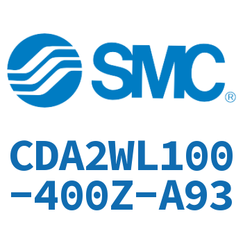 Axial pedestal type standard cylinder-CDA2WL100-400Z-A93