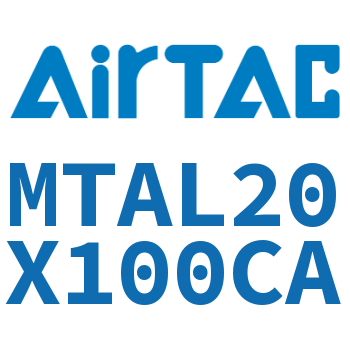 Rear single acting mini cylinder-MTAL20X100CA