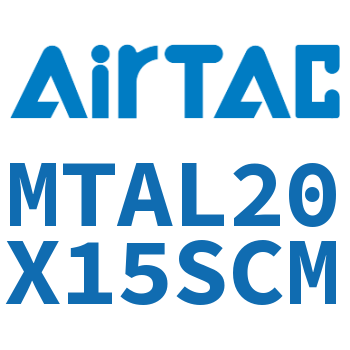 Rear single acting mini cylinder-MTAL20X15SCM