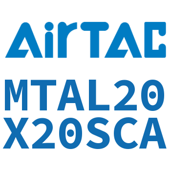 Rear single acting mini cylinder-MTAL20X20SCA