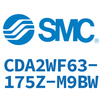 Rod side flanged standard cylinder-CDA2WF63-175Z-M9BW