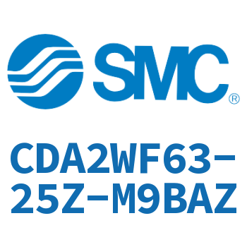 Rod side flanged standard cylinder-CDA2WF63-25Z-M9BAZ