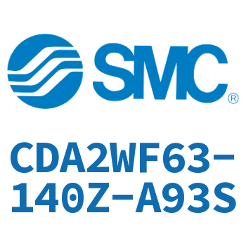 Rod side flanged standard cylinder-CDA2WF63-140Z-A93S