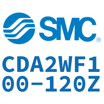 Rod side flanged standard cylinder-CDA2WF100-120Z