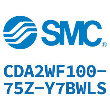 Rod side flanged standard cylinder-CDA2WF100-75Z-Y7BWLS