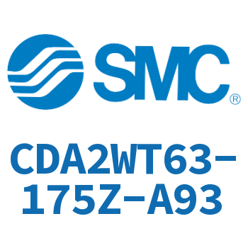 Middle trunnion type standard cylinder-CDA2WT63-175Z-A93