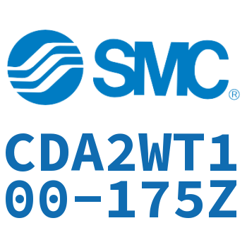 Middle trunnion type standard cylinder-CDA2WT100-175Z