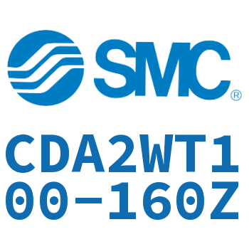 Middle trunnion type standard cylinder-CDA2WT100-160Z