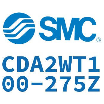 Middle trunnion type standard cylinder-CDA2WT100-275Z