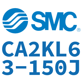 Axial pedestal type standard cylinder-CA2KL63-150J