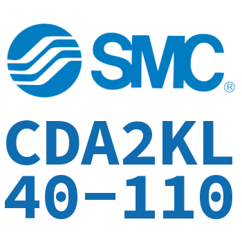 Axial pedestal type standard cylinder-CDA2KL40-110