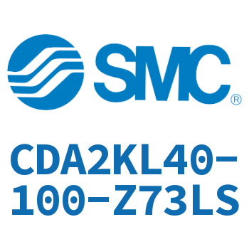 Axial pedestal type standard cylinder-CDA2KL40-100-Z73LS