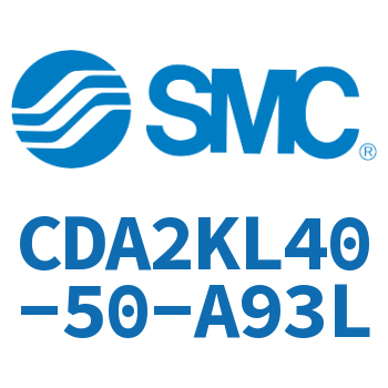 Axial pedestal type standard cylinder-CDA2KL40-50-A93L