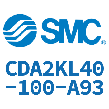 Axial pedestal type standard cylinder-CDA2KL40-100-A93