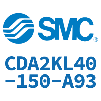 Axial pedestal type standard cylinder-CDA2KL40-150-A93