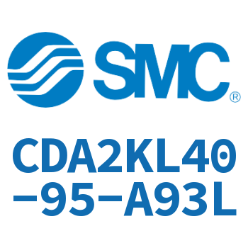 Axial pedestal type standard cylinder-CDA2KL40-95-A93L