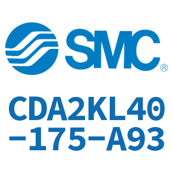 Axial pedestal type standard cylinder-CDA2KL40-175-A93