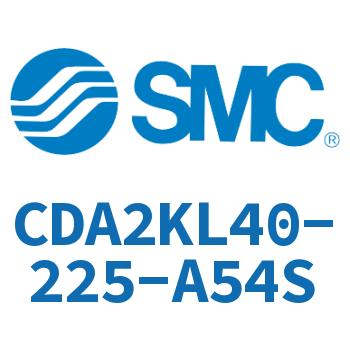 Axial pedestal type standard cylinder-CDA2KL40-225-A54S