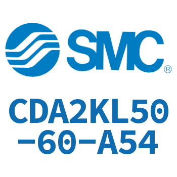 Axial pedestal type standard cylinder-CDA2KL50-60-A54