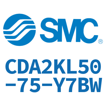 Axial pedestal type standard cylinder-CDA2KL50-75-Y7BW