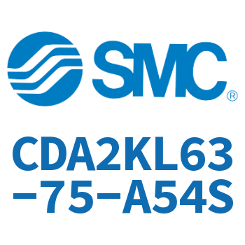 Axial pedestal type standard cylinder-CDA2KL63-75-A54S